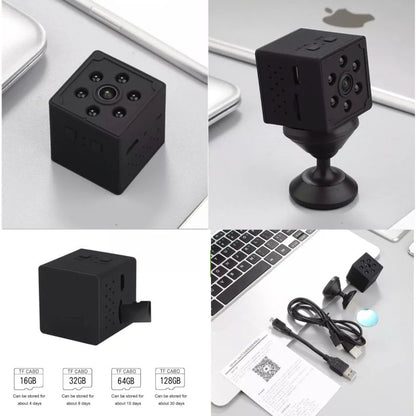 📱 Vigila y protege tu Hogar Desde Cualquier Lugar | Mini Cámara WiFi A10 con Visión Nocturna