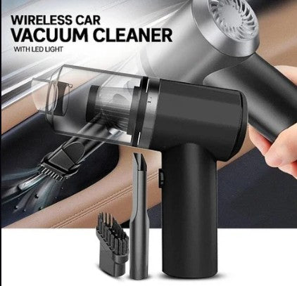 Eliminá polvo, migas y pelos en segundos con la Mini Aspiradora Portátil más práctica y potente para tu auto, escritorio y hogar
