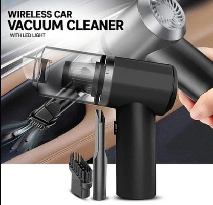 Eliminá polvo, migas y pelos en segundos con la Mini Aspiradora Portátil más práctica y potente para tu auto, escritorio y hogar