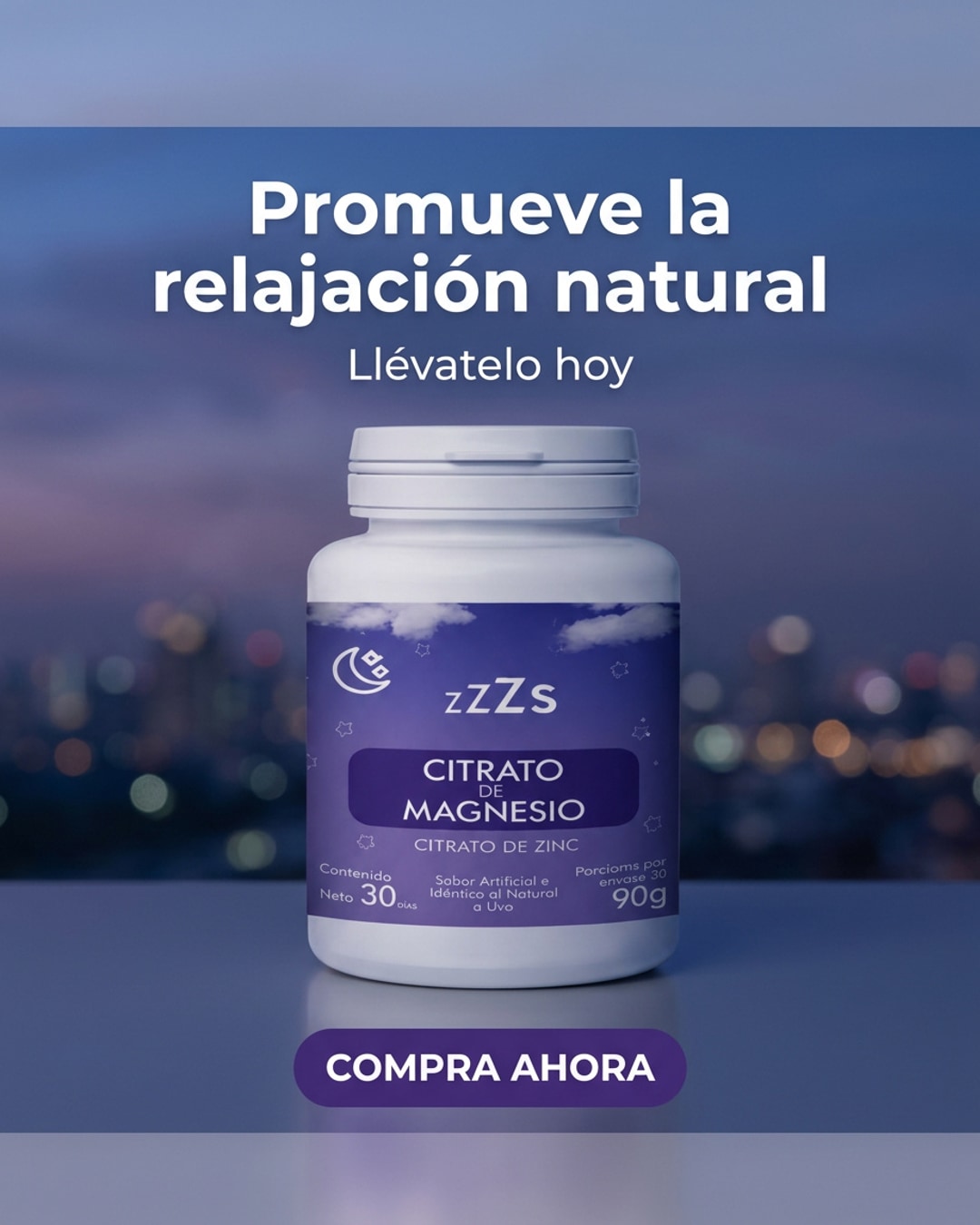 🍬 Gomitas para Dormir con Magnesio | Relajación Natural, Menos Estrés y Sueño Profundo para Despertar con Más Energía